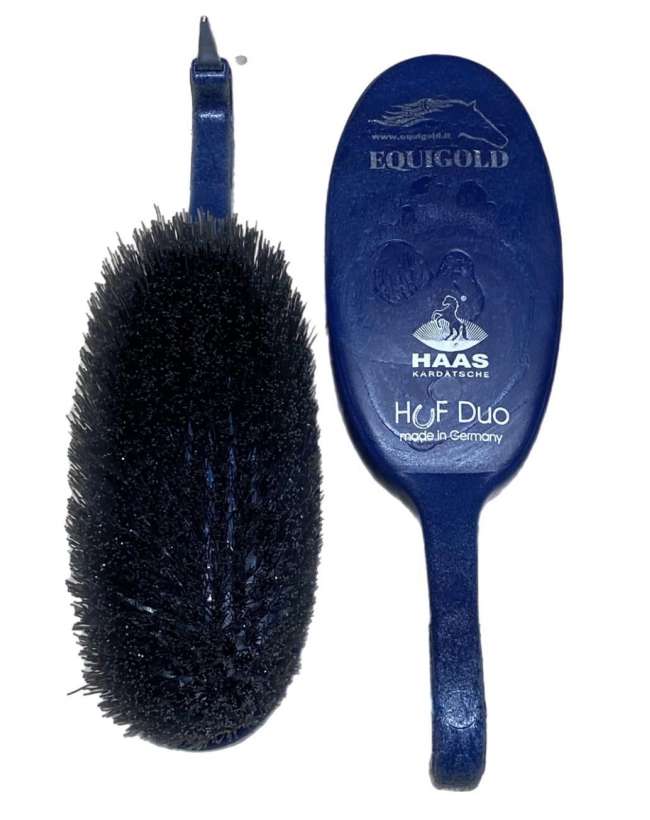 SPAZZOLA HAAS DUO CON NETTAPIEDI