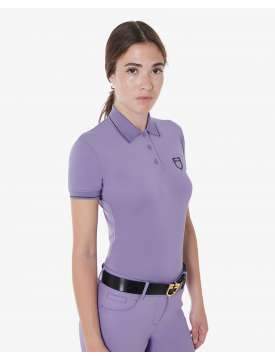 POLO DONNA EQUESTRO TESSUTO TRASPIRANTE-25561