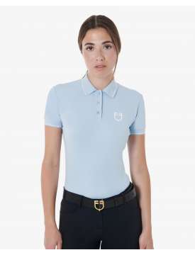 POLO DONNA EQUESTRO TESSUTO TRASPIRANTE-25562