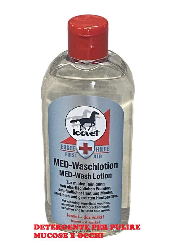 DETERGENTE PER PULIRE MUCOSE E OCCHI DEL CAVALLO