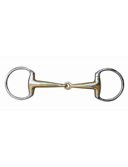 FILETTO PER CAVALLI OLIVA IN OTTONE PIENO