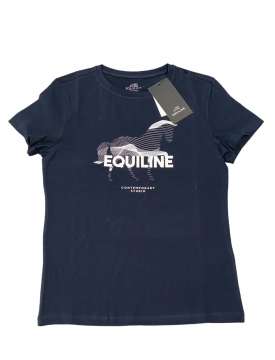 T-SHIRT EQUILINE DONNA STUDIO CON LOGO GRAFICO-25888