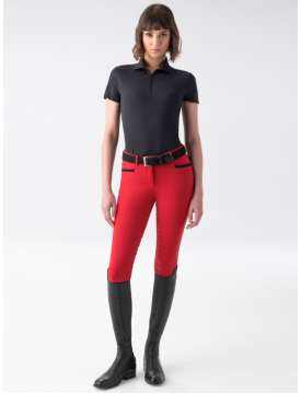 POLO TECNICA EQUILINE DONNA MEZZA ZIP-25891