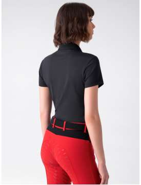 POLO TECNICA EQUILINE DONNA MEZZA ZIP-25892