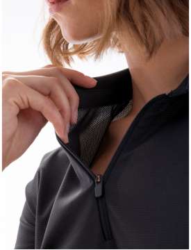 POLO TECNICA EQUILINE DONNA MEZZA ZIP-25894