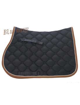 SOTTOSELLA SARTORE BLU CON BORDO IN PELLE-25987