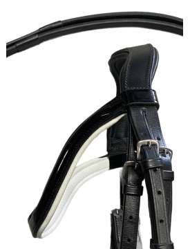 BRIGLIA DRESSAGE CON RIPORTI BIANCHI-25993