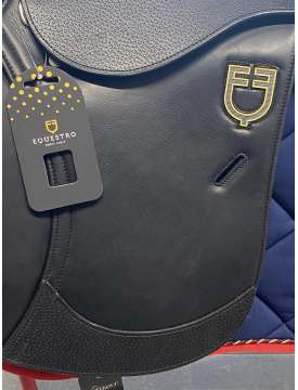 SELLA EQUESTRO DOPPIATA DA SALTO PATCH LOGO-26028