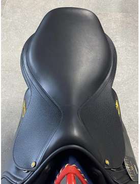 SELLA EQUESTRO DOPPIATA DA SALTO PATCH LOGO-26030