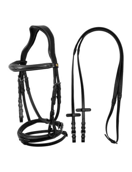 TESTIERA EQUESTRO IN PELLE MORBIDA