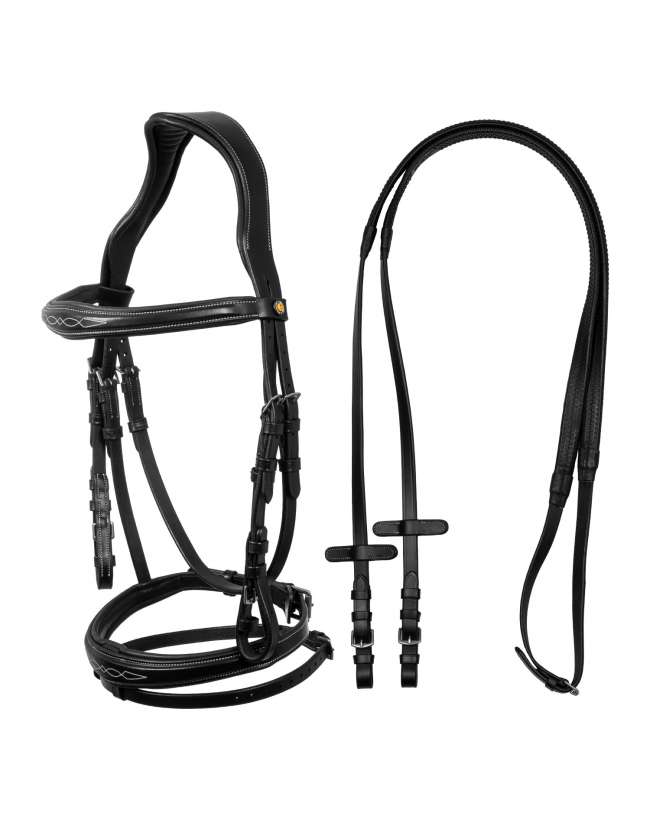 TESTIERA EQUESTRO IN PELLE MORBIDA