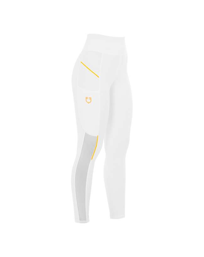 LEGGINGS EQUESTRO SLIM FIT INSERTI MICRO MASH