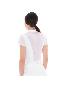 POLO EQUESTRO DONNA IN TESSUTO MESH-26112