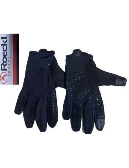 GUANTI DA EQUITAZIONE ROECKL LIER NERO GRIP