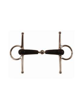 FILETTO PER CAVALLO AD ASTE IN GOMMA SNODATO-2617