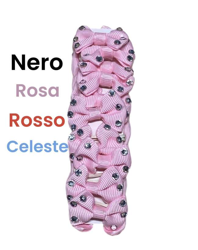 FIOCCHETTI PER TRECCINE DEI CAVALLI