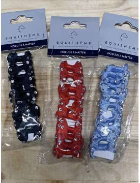 FIOCCHETTI PER TRECCINE CON BRILLANTINI-26222
