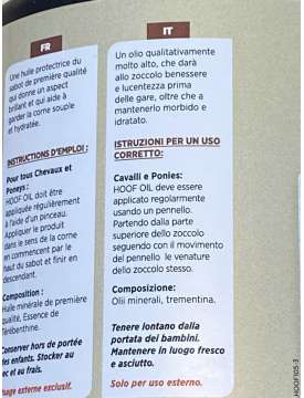 OLIO ZOCCOLI TRM IDRATANTE CON TAPPO PENNELLO DA 800ML-26243