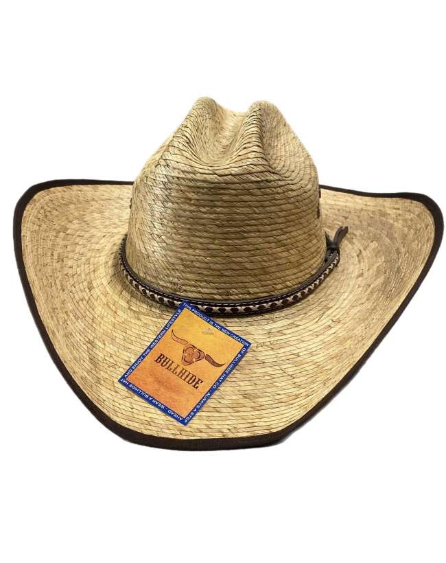 cappello western bullhide in paglia 