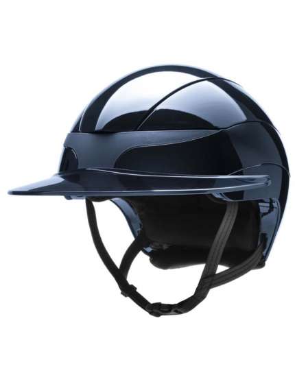 CASCO EQUILINE XANTO LUCIDO CON VISIERA LARGA