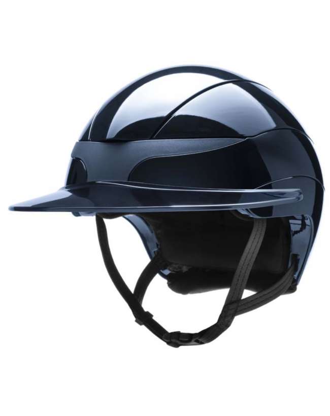 CASCO EQUILINE XANTO LUCIDO CON VISIERA LARGA