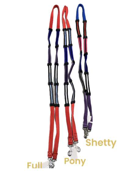 REDINI DA PONYGAMES IN NYLON E MOSCHETTONI