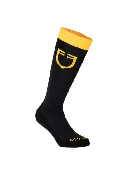 CALZE TECNICHE EQUESTRO LOGO IN CONTRASTO