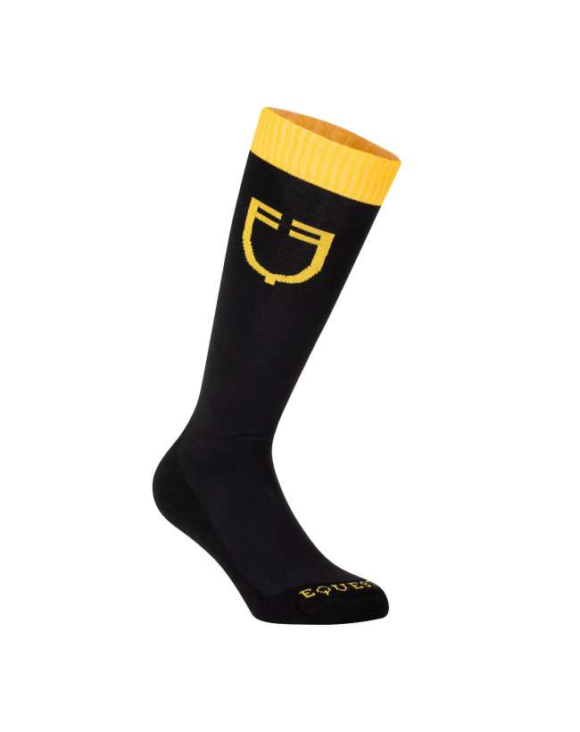 CALZE TECNICHE EQUESTRO LOGO IN CONTRASTO