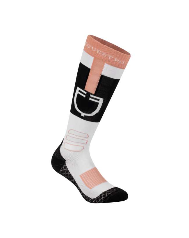 CALZA EQUESTRO TESSUTO TECNICO CON LOGO