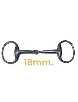 FILETTO OLIVA IN ACCIAIO PIENO DA 18MM.-26485