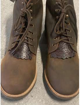 STIVALETTI WESTERN IN PELLE OLD WEST-26534