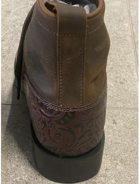 STIVALETTI WESTERN IN PELLE OLD WEST-26535