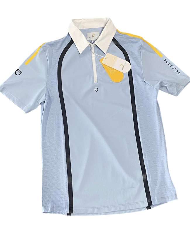 MAGLIA ESTIVA EQUESTRO UOMO COLLO CAMICIA