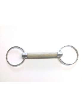 FILETTO ANELLI INOX E CANNONE IN LEGNO-2657
