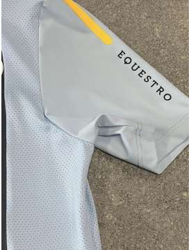 MAGLIA EQUESTRO UOMO CELESTE MANICA CORTA-26570