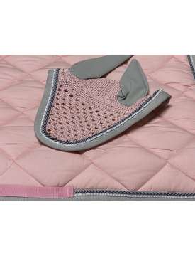 COMPLETO SOTTOSELLA E CUFFIA ROSA CON BRILLANTINI-26576