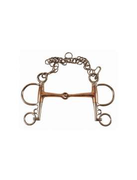 PELHAM INOX CANNONE RAME-2674