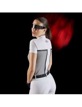 POLO DONNA EQUESTRO RIDERTECHNOLOGY TESSUTO TRAFORATO-26740