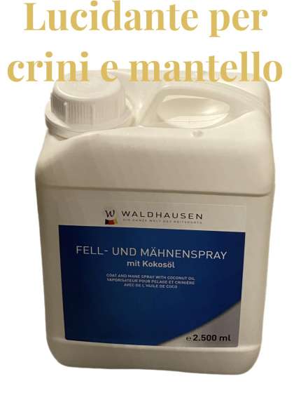 LUCIDANTE CRINI E MANTELLO DA 2500ML.
