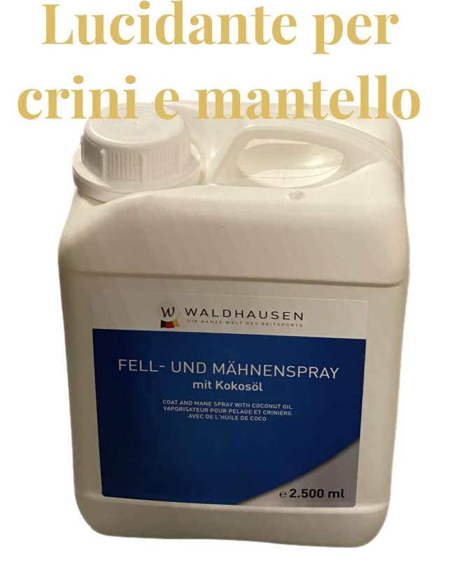 LUCIDANTE CRINI E MANTELLO DA 2500ML.