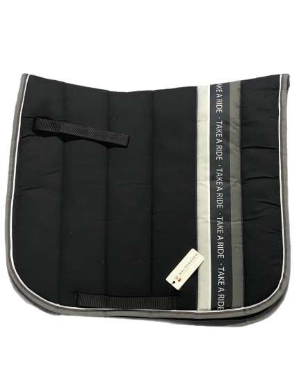 SOTTOSELLA DA DRESSAGE NERO IMBOTTITO