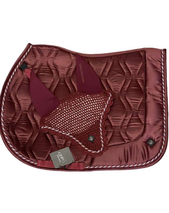 completo SOTTOSELLA E CUFFIETTA BORDEAUX LUCIDO