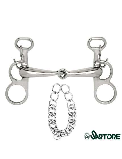 FILETTO INGLESE FRANCESINO CANNONE DA 18MM VUOTO