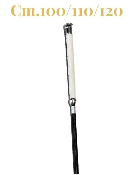 FRUSTINO DA DRESSAGE MANICO IN GOMMA CM 130