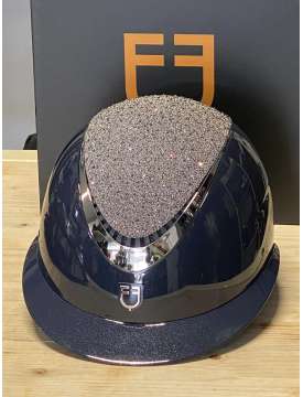 CASCO EQUESTRO VISIERA LARGA E BRILLANTINI-27029