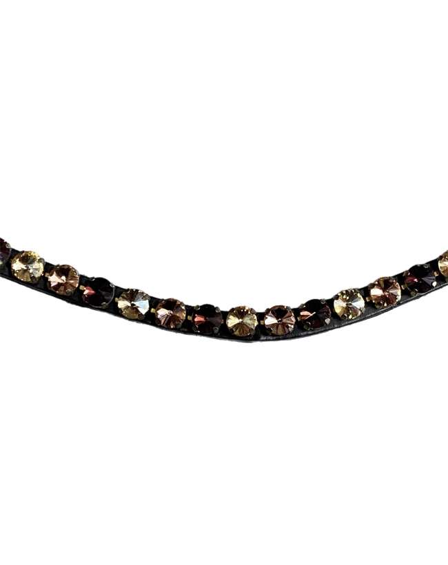 FRONTALINO CON BRILLANTINI COLORATI