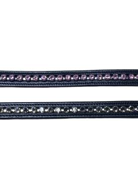 FRONTALINO WINNER BRILLANTINI BIANCHI E ROSA-27071