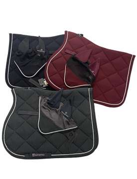 SOTTOSELLA E CUFFIA EQUESTRO CORDA ARGENTO-27080