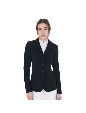 GIACCA EQUESTRO DONNA LOGO RICAMATO IN CONTRASTO-27111