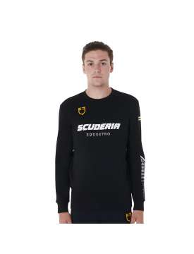 FELPA EQUESTRO UOMO SCUDERIA CON LOGHI-27128